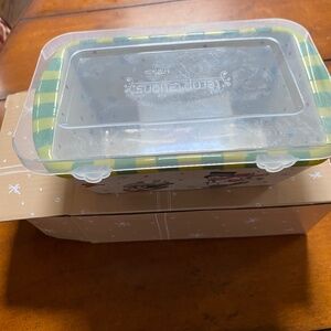 Two Temp-Tations baking dishes with lids